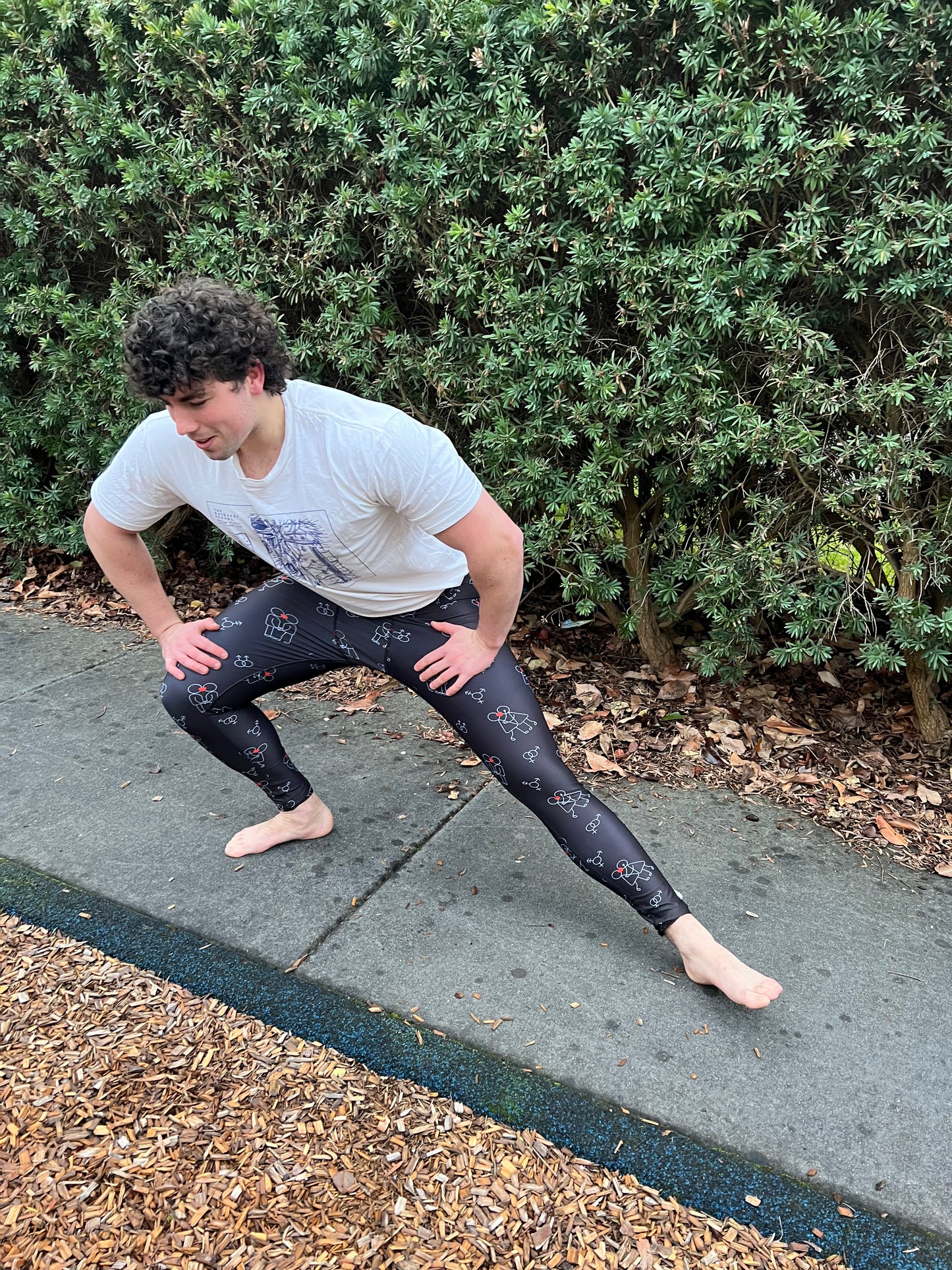 Love is Love Mens Active Tights and Shorts