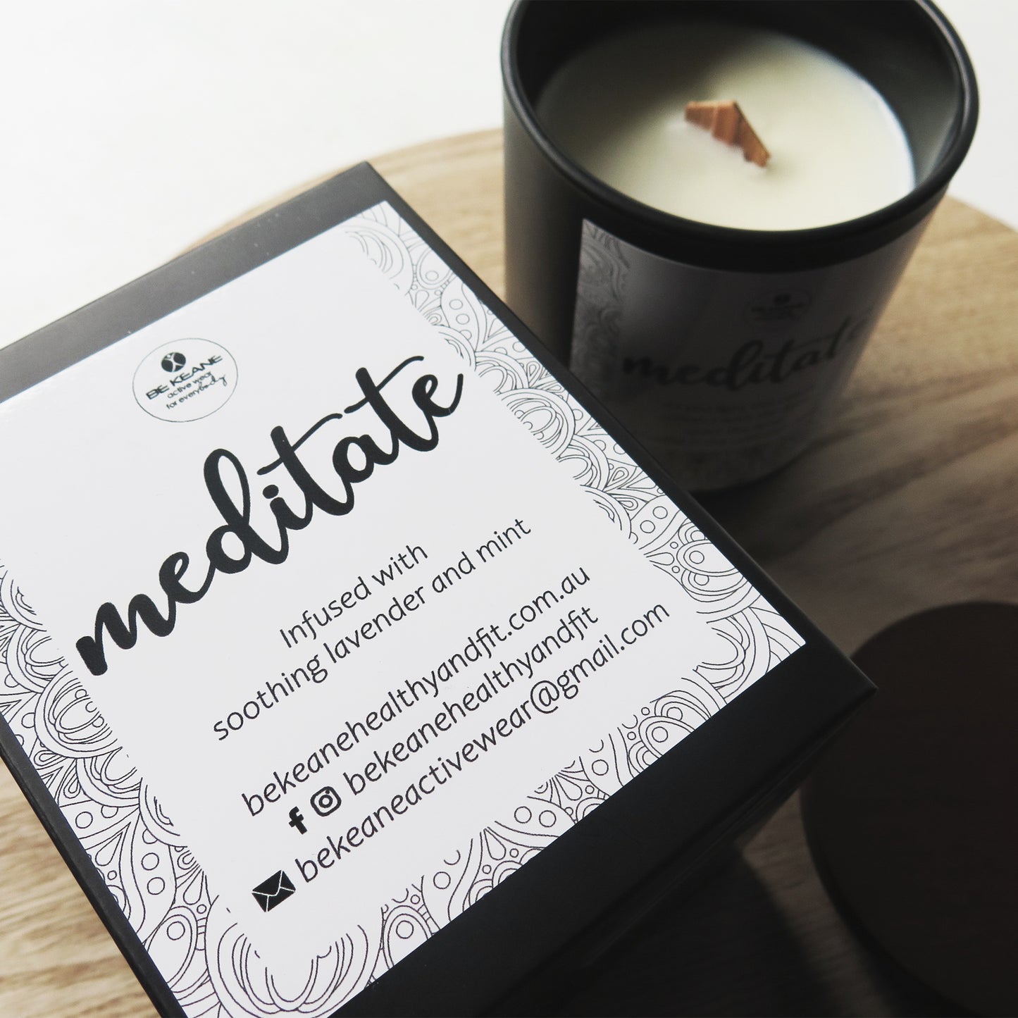 Meditate Candle