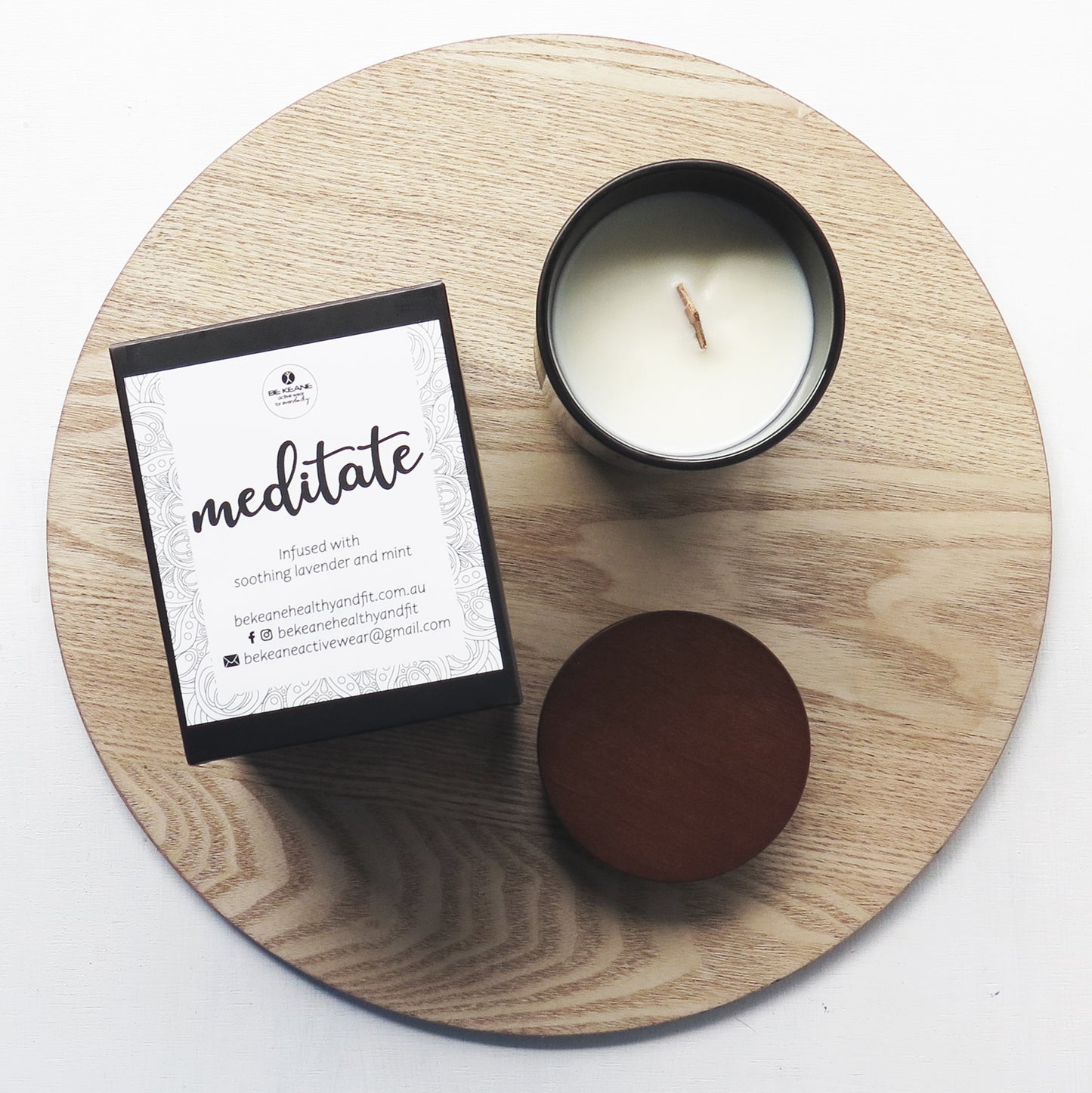 Meditate Candle