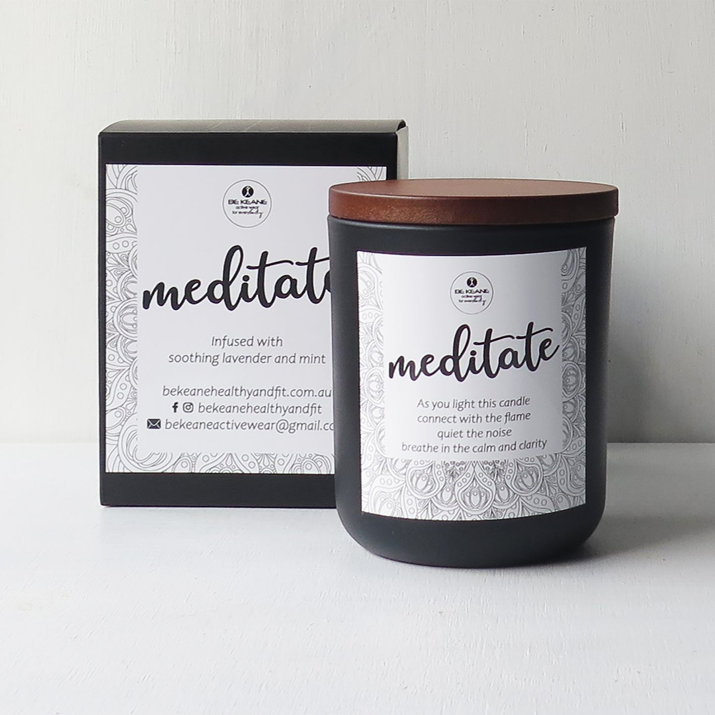 Meditate Candle