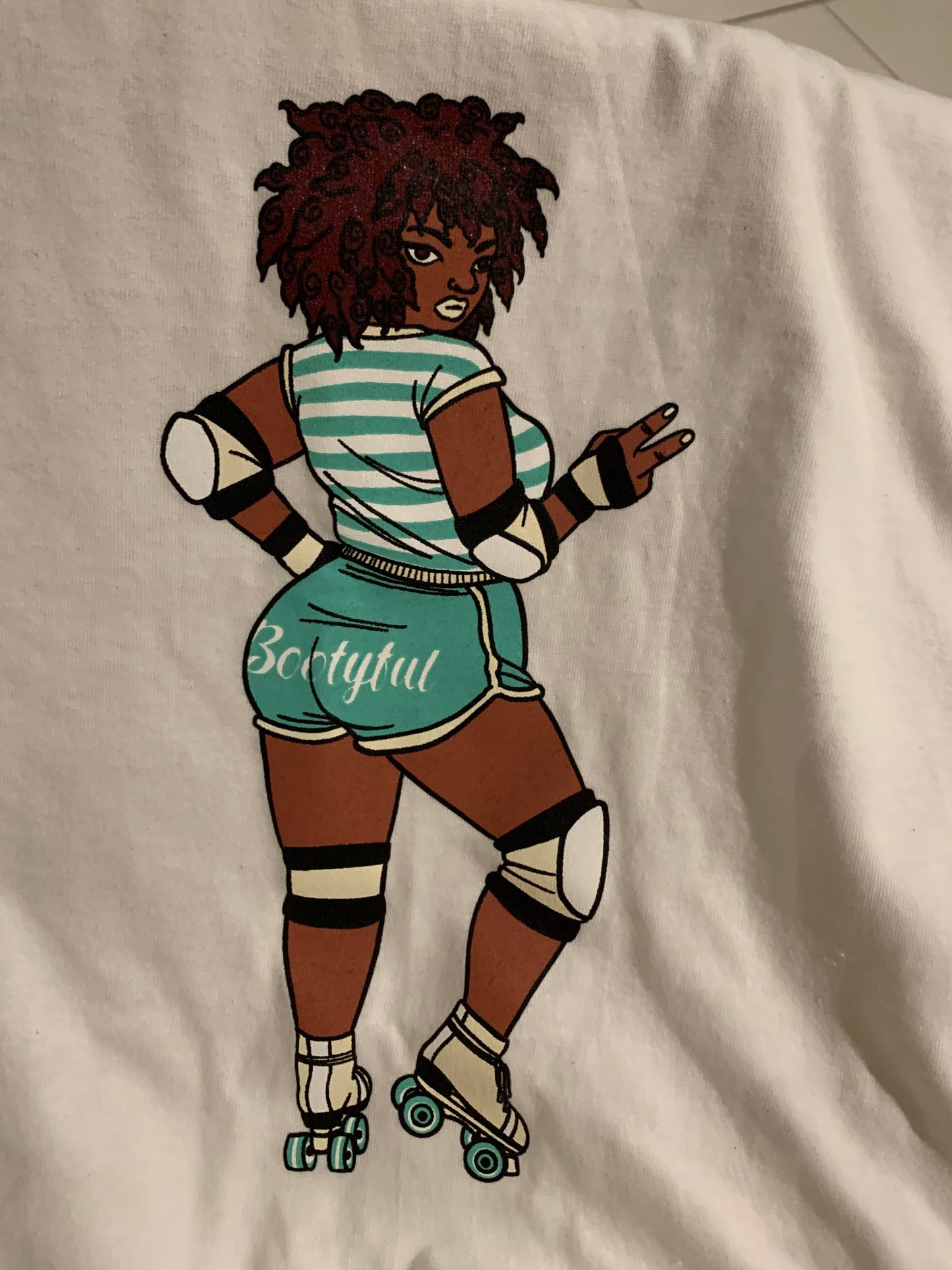 Bootyful Roller Skater T-shirt