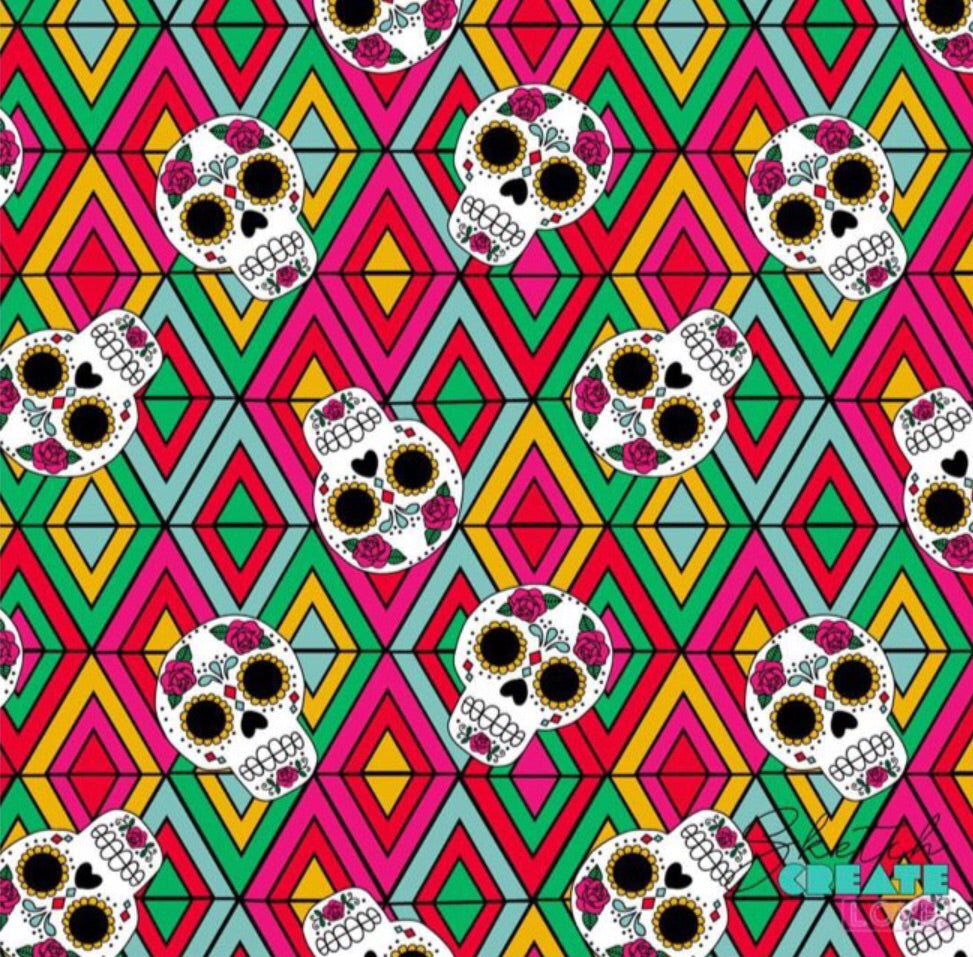 Candy Skulls (Day of the Dead) Leggings