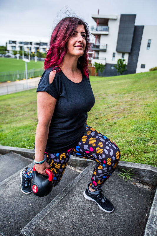 Michelle's Colours Leggings - Capri Length SALE