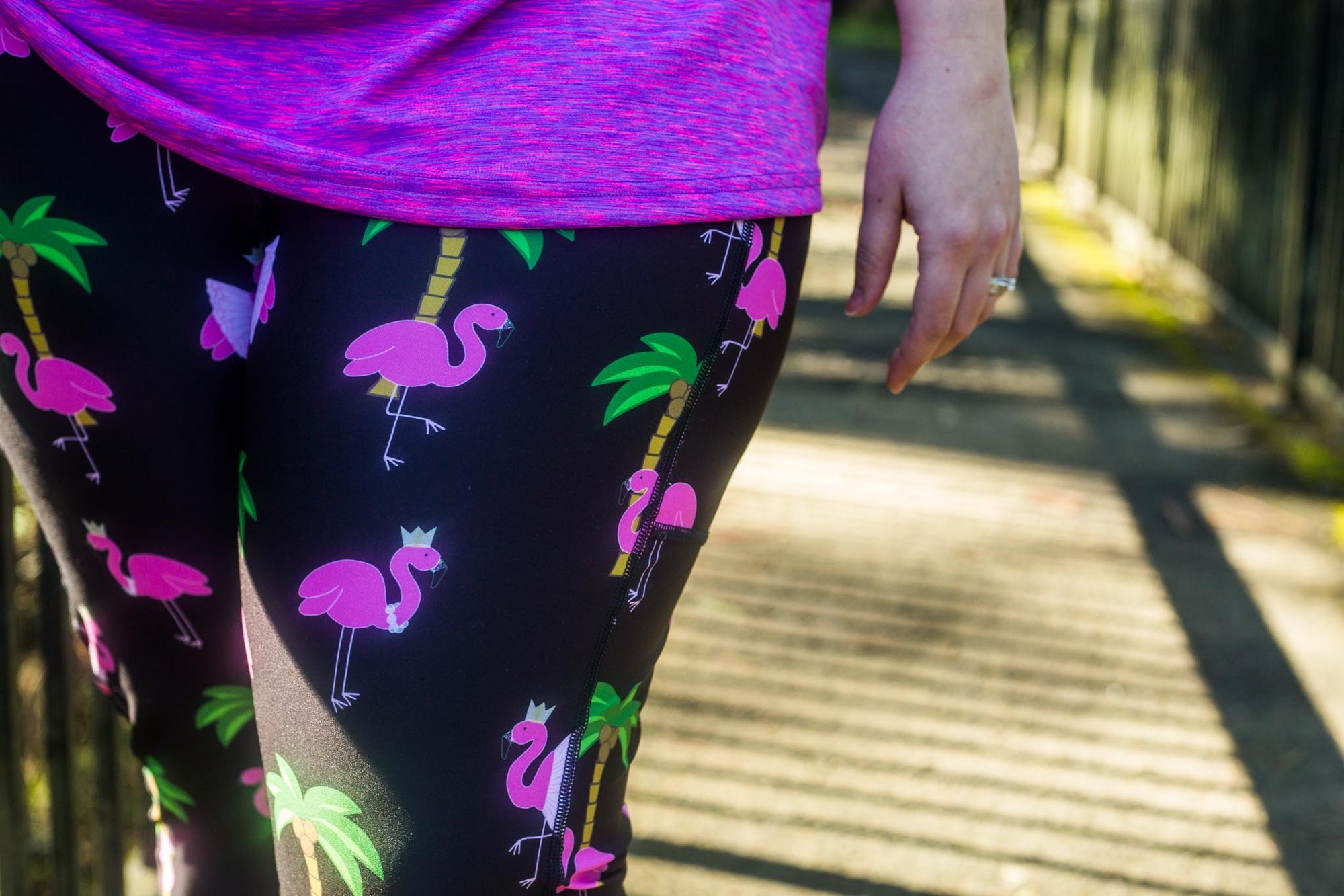 Flamingo Leggings - BeKeane Healthy & Fit