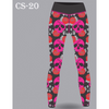 Pink Skulls Leggings