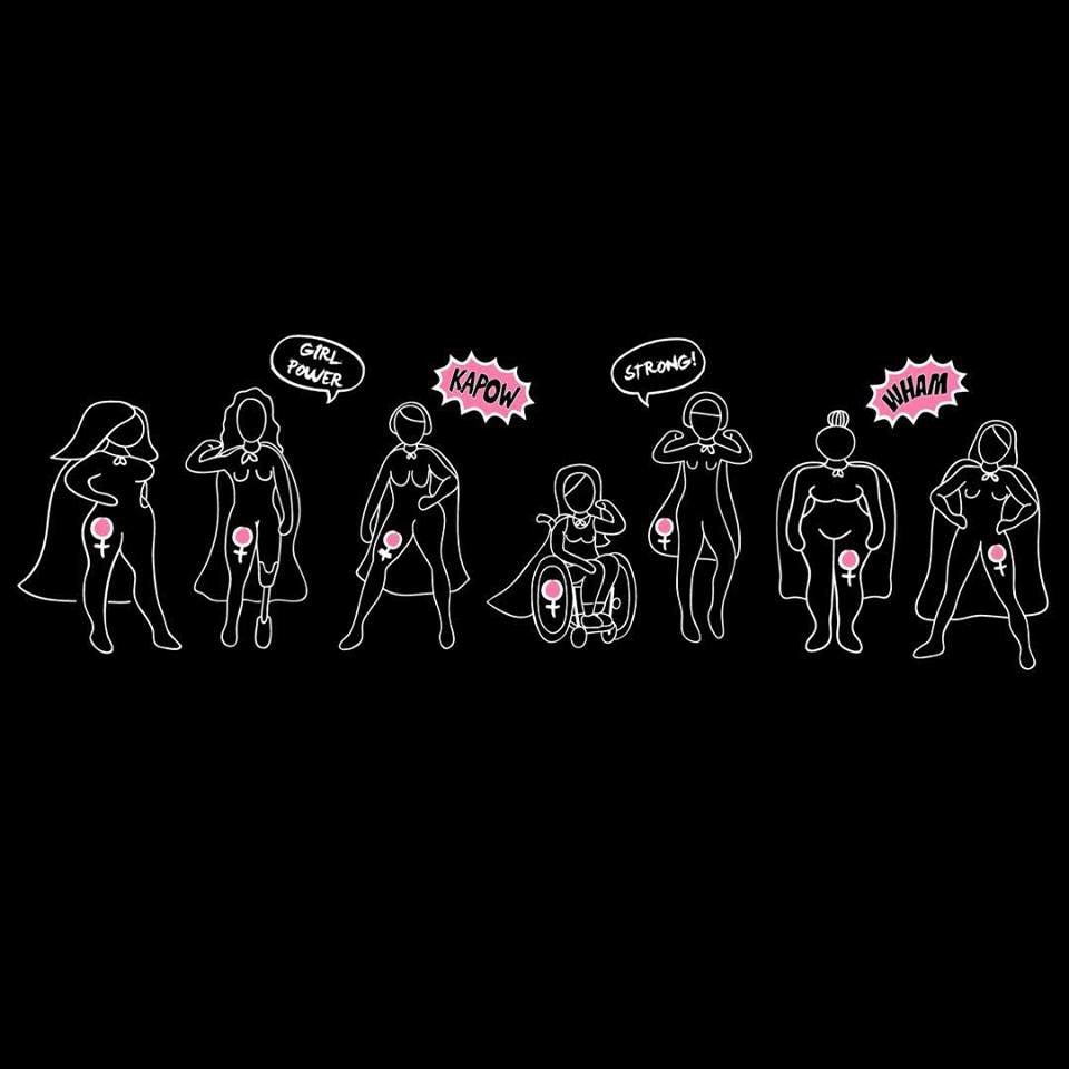 T-shirt Super Women