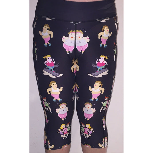 Curvy Running Women Leggings