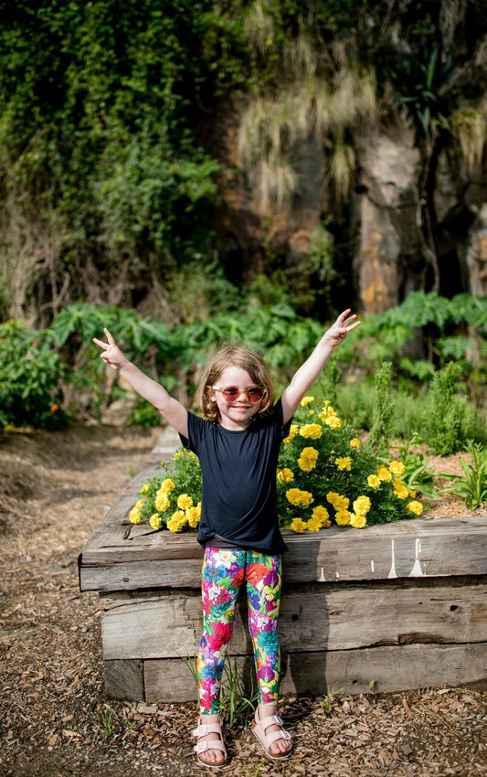 Full Bloom Kid's Leggings